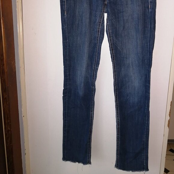 H&M super skinny jeans very low rise size 25 - Picture 2 of 2